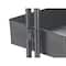 Black Lexington 4-Tier Rolling Cart by Simply Tidy™